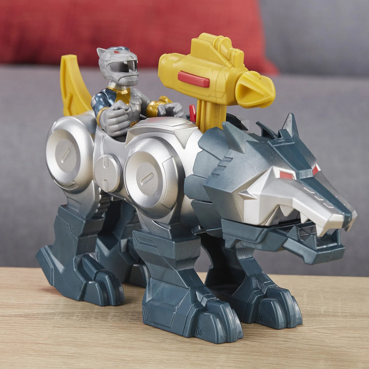 Zord Wolf Ranger 2-Pack Power Playskool Figures and Rangers Silver Heroes