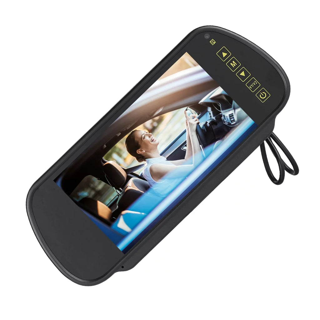 Auto Camera Mirror-7inch With Mirror Car Durlclth Bracket Rearview View Dimming Rearview Monitor LCD Rear