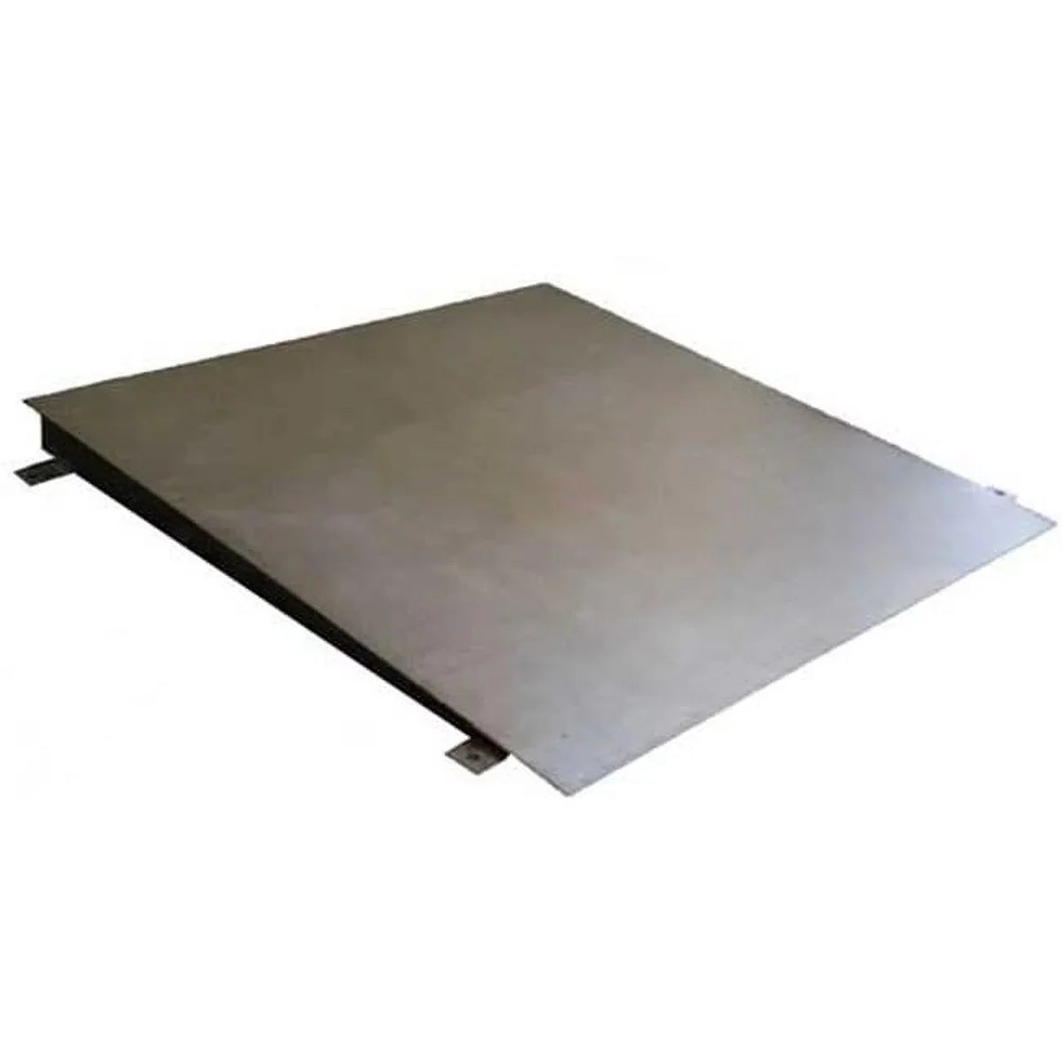 Stainless Ramp ft. 4 Optima Floor Scale x Steel OP-750-SS-4x4 - Scales 4