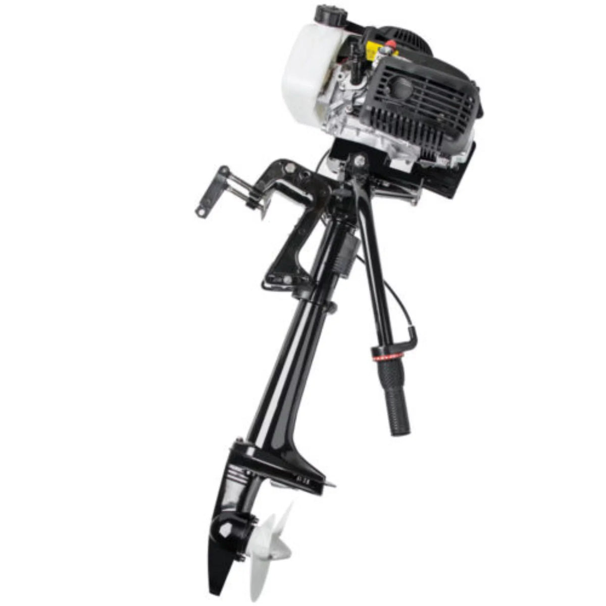 Powerful 3.6 Boat Outboard 4-Stroke Cooling Advanced Engine Air System Motor: HP Efficient with 55CC