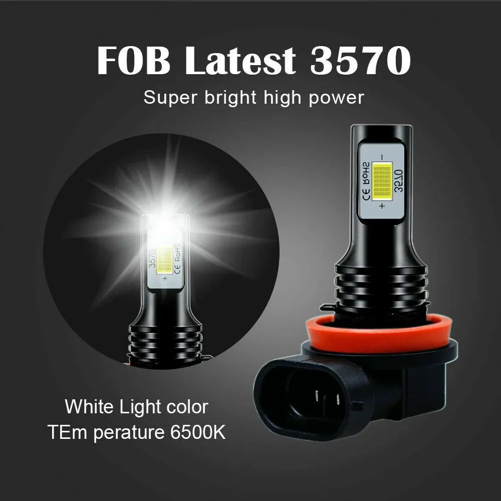 LED Bulbs Bulbs 6000K + CX-9 Beam H11 Low H11 Hedlight Mazda 2013-2015, 9005 LED Light For Fog 6pcs High