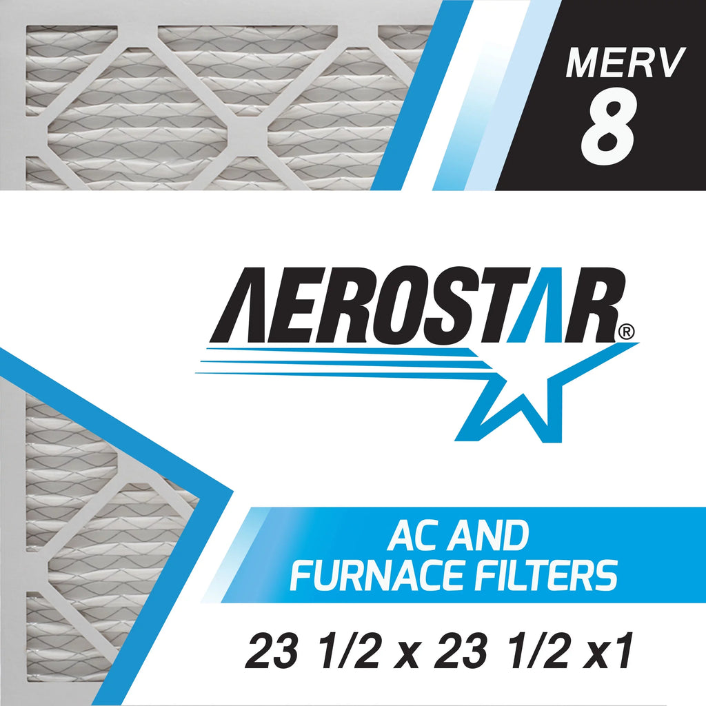 1, 6, 23 Box Pleated 1/2x1 of 23 1/2x23 Filter, 1/2 1/2 23 in the MERV Air Made x x Aerostar USA 8,