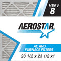 1, 6, 23 Box Pleated 1/2x1 of 23 1/2x23 Filter, 1/2 1/2 23 in the MERV Air Made x x Aerostar USA 8,