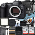 32GB Case Canon SanDisk Pack with R6 + Accessory Card II Bundle Mirrorless EOS + Mark Camera (Body) 2 Memory ZeeTech