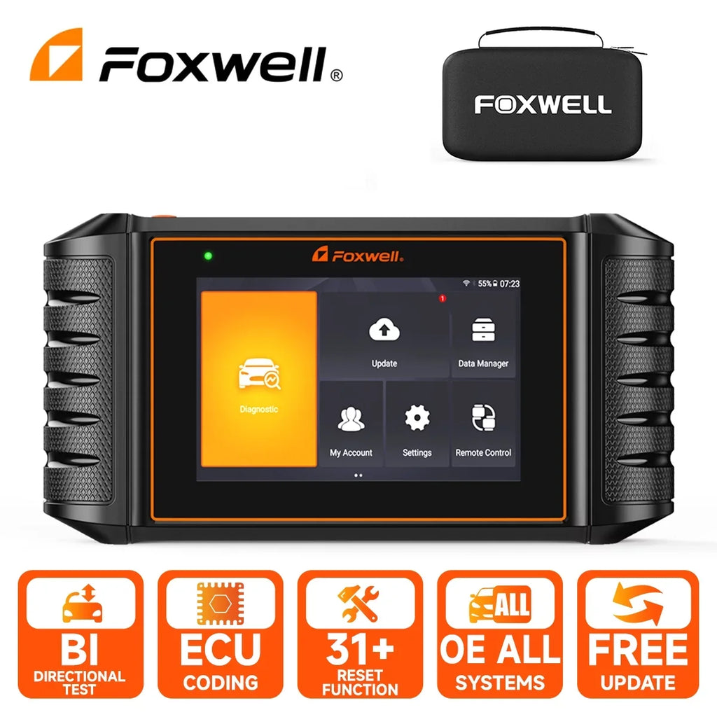 Scanner Bi-Directional FOXWELL System All All Tool Reader Scan Reset Code Automotive Diagnostic OBD2