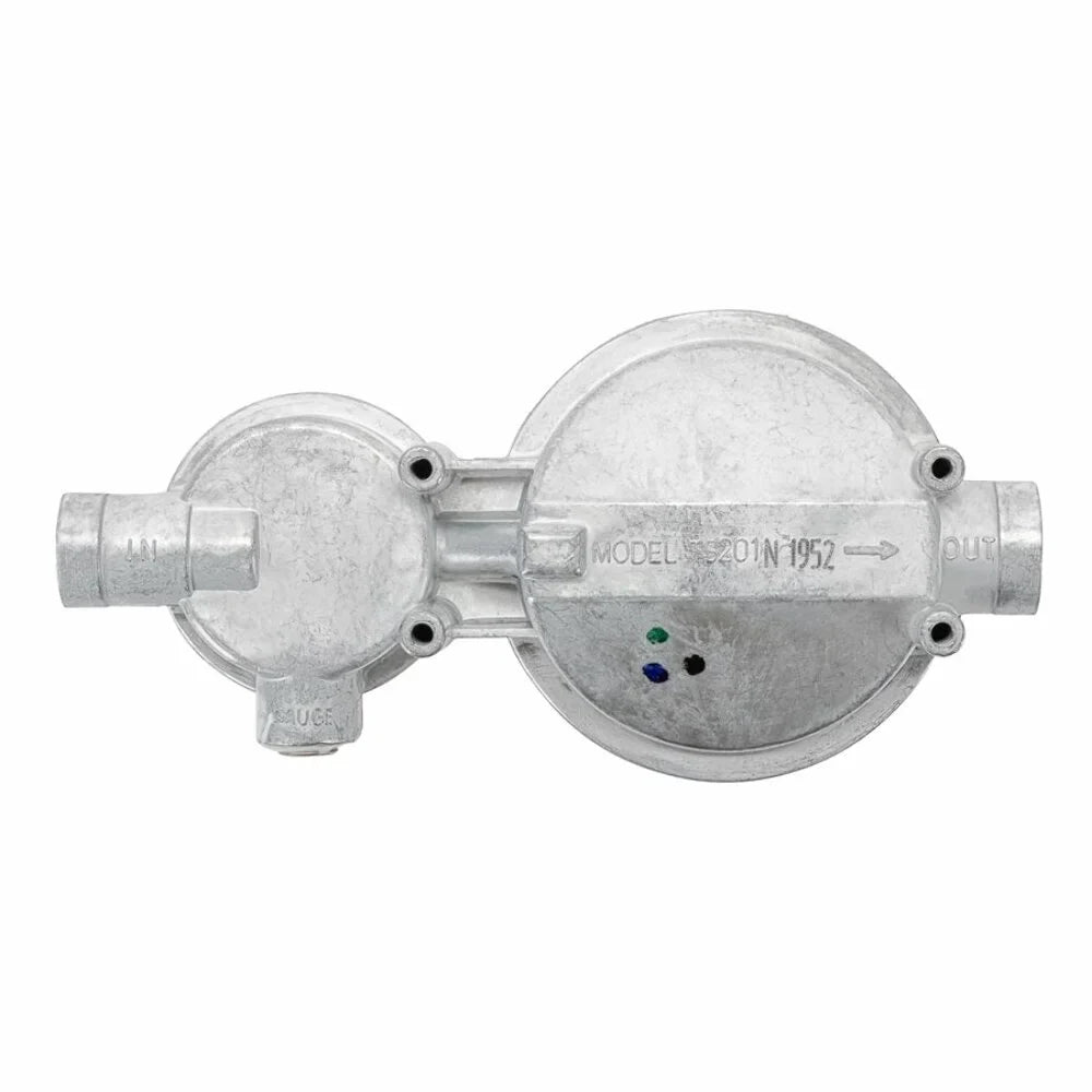 Two and 59323 Stage Propane Integral Second Horizontal First Feature Regulator Stages - Camco