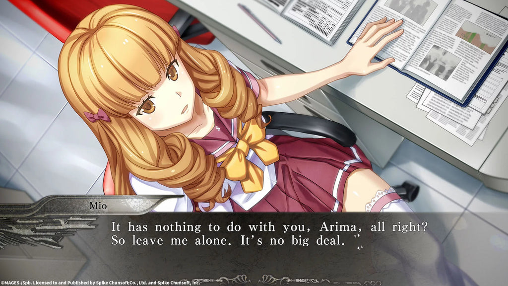 who of PlayStation Chunsoft, world. chants A this Day the 4, 1 Edition, at bound girl Spike love YU-NO: 811800030124
