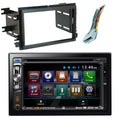 Bluetooth Enrock USB Harness, FD23B Install 2004-Up Scosche 6.2" Receiver, FD1426B DVD Car MP3 CD Wire Kit, Touchscreen Audio Select Stereo Dash Radio Dual Fits with XDVD256BT Double-DIN
