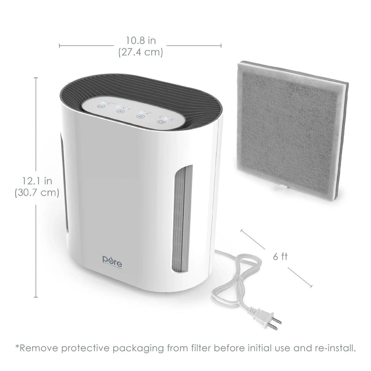 Zone Pure 3-in-1 True Purifier Enrichment HEPA Air