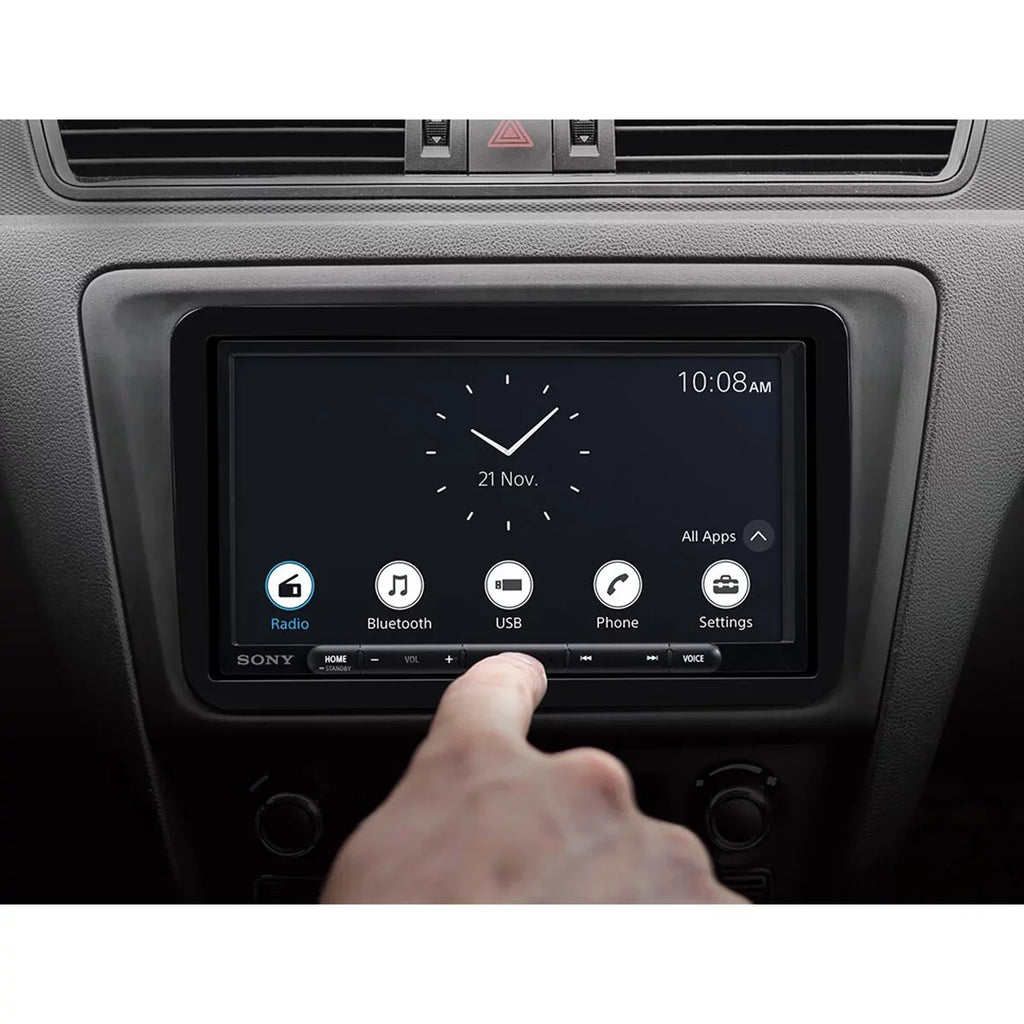 Receiver and with Digital Android CarPlay XAV-AX4000 Auto Mobile Multimedia