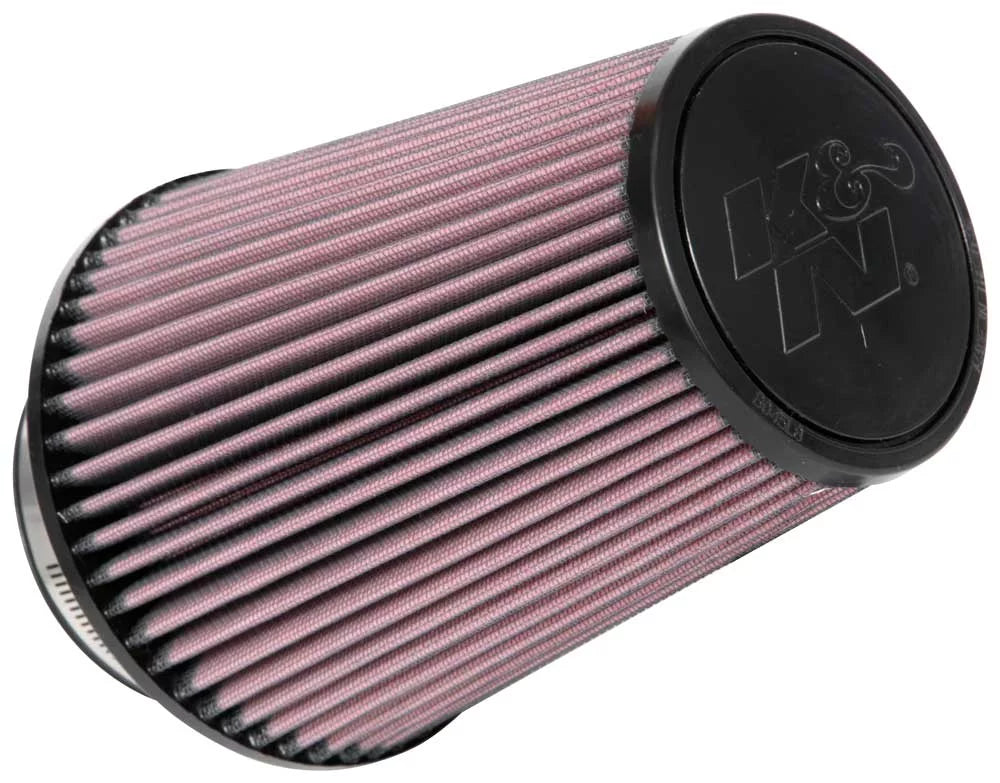 Filter: In, Diameter: Air 4 Replacement Filter Flange 8 In, Round Shape: Universal Flange In, Height: Filter: Tapered, K&N Length: 1.75 RU-1027 Premium, Clamp-On Washable, High Performance,