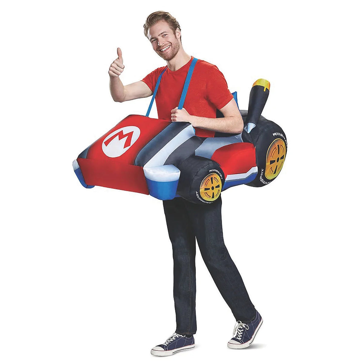 Costume Disguise Super dimension Mens Fits One Most dimension - Mario Inflatable Mario Kart