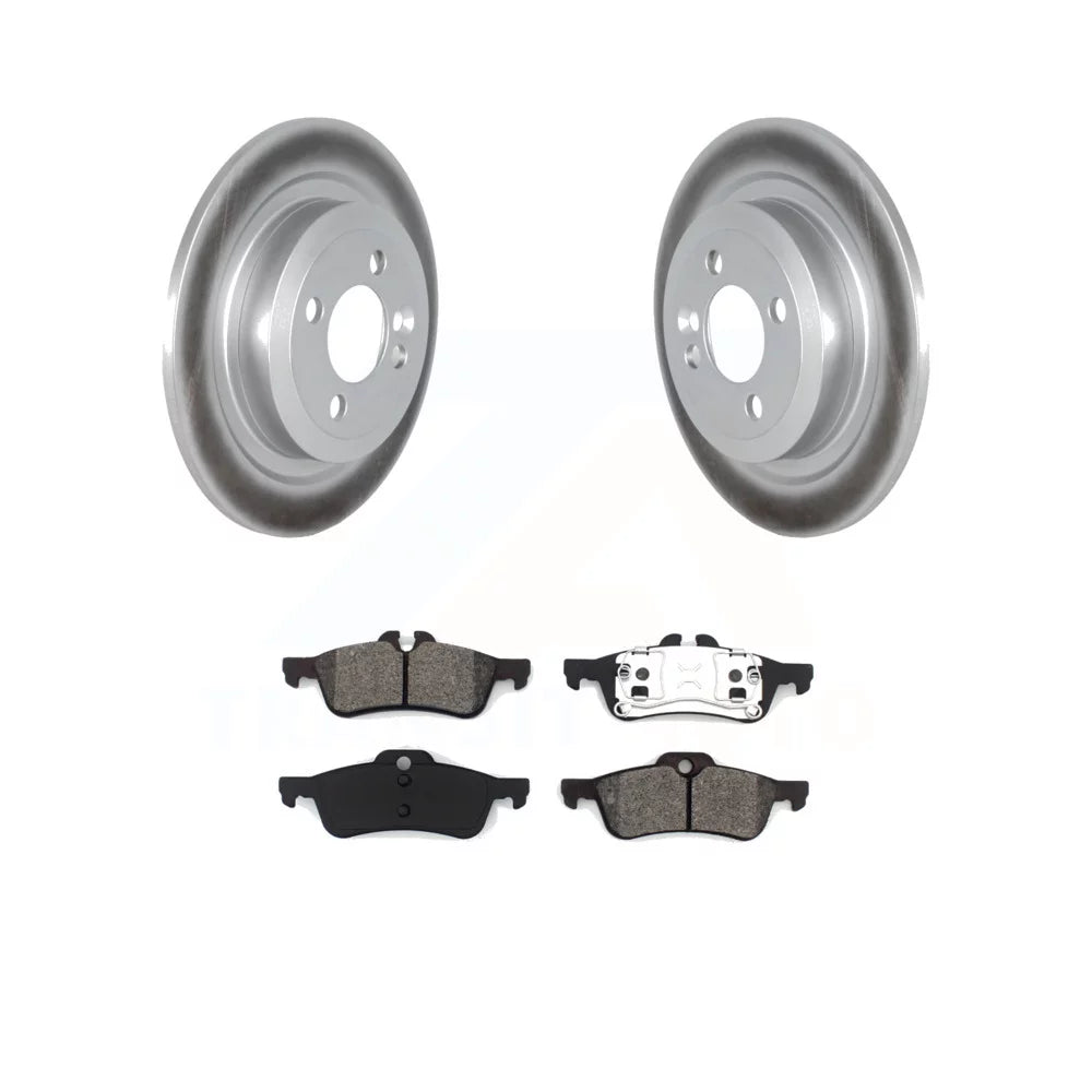 With Cooper Rotor Rear Kit And KGS-102310 Semi-Metallic - Coated Pads Diameter Rotors Auto 280mm Disc Brake Mini For 2007-2008 Convertible Transit