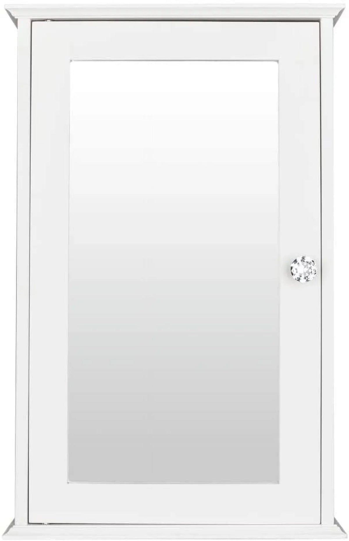 with Shelves BSL Door Cabinet and Storage White Medicine 2 Cabinet Mount Bathroom Wall Mirrored Organizer Adjustable Single