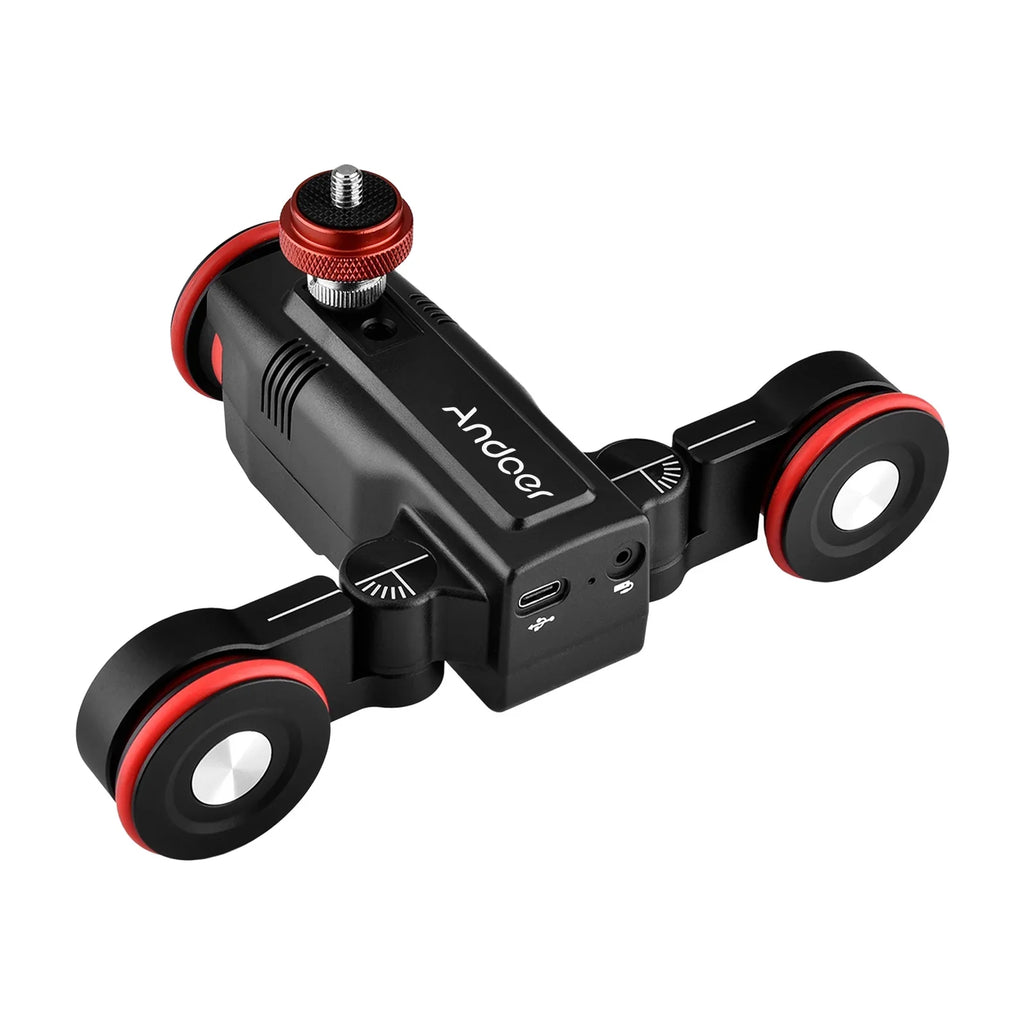 Dolly Line L5i Dolly Slider Time-lapse Car Mobile App Time-lapse Wireless App Dolly,3-wheels Auto Motorized Mobile Auto App Video Andoer Dolly Mobile Slider Car 3-wheels Dolly Motorized Video