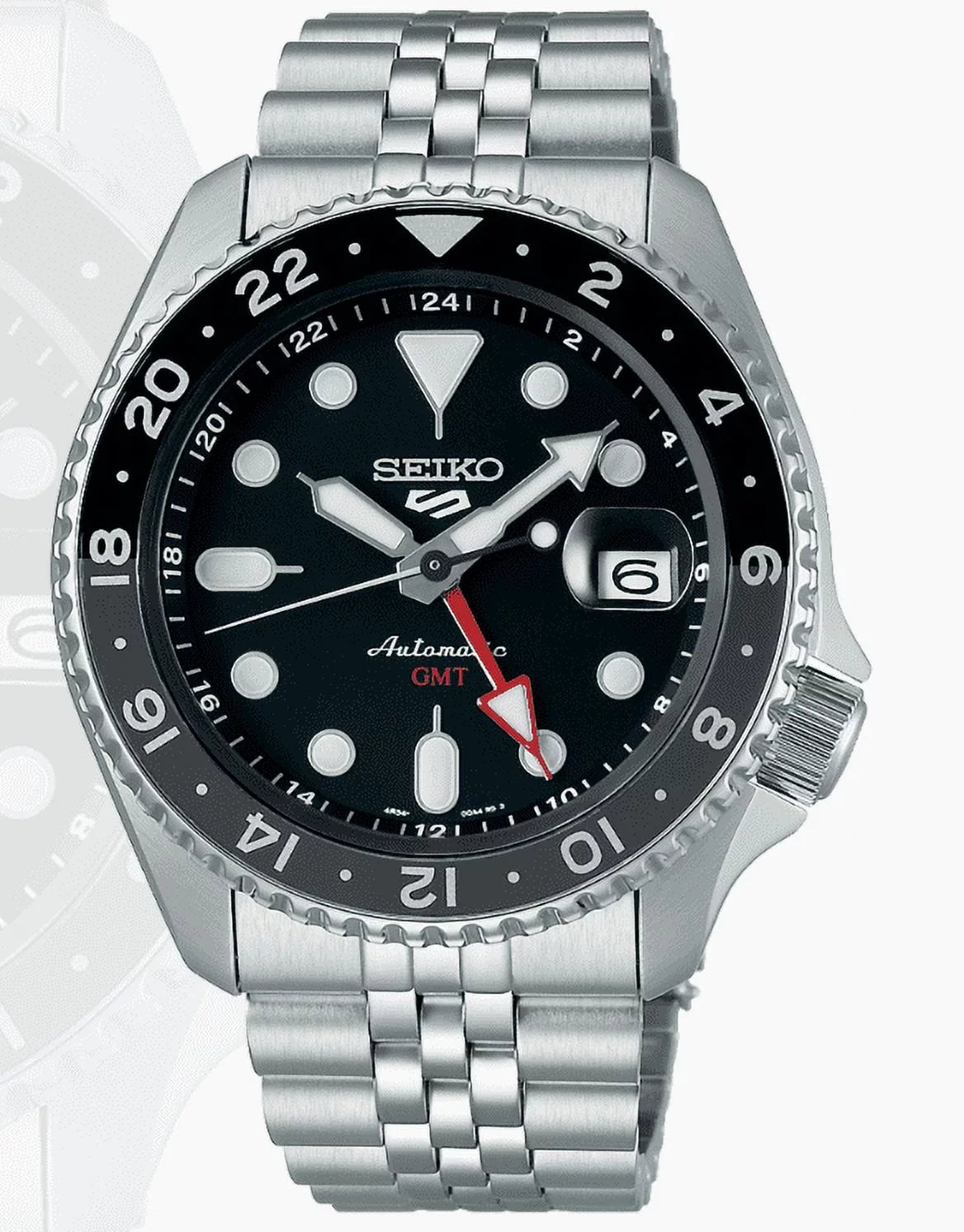 Seiko Watch GMT Steel SKX 5 Automatic Men's SSK001 Diver's
