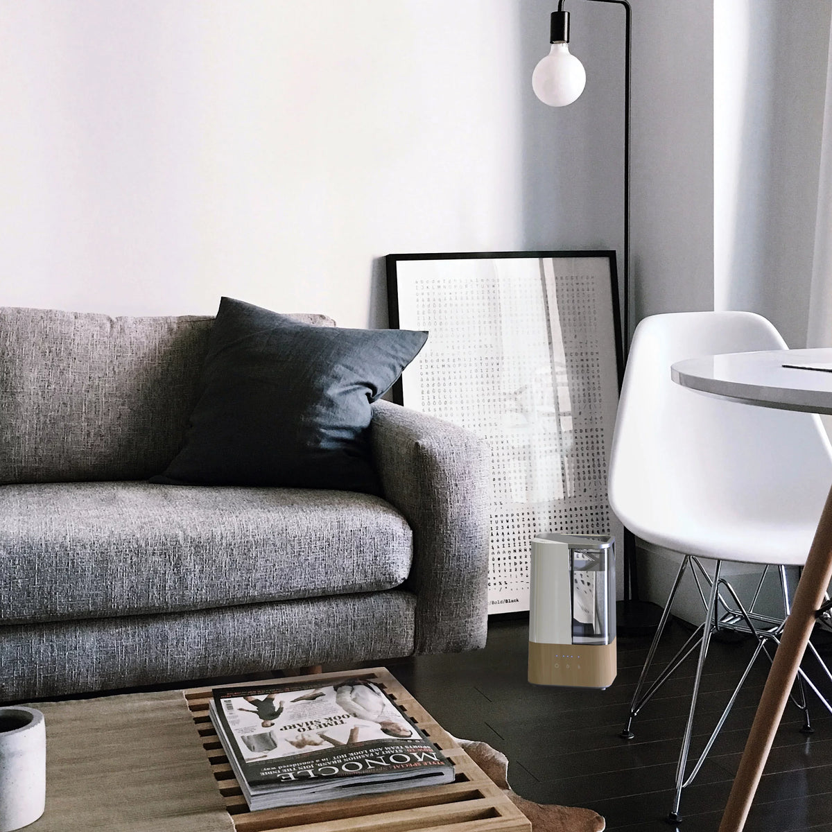 Image Whisper-Quiet, Filter Ultrasonic Mist, Cool or 3 Settings, Warm UHS2 Humidifier, Sharper Free