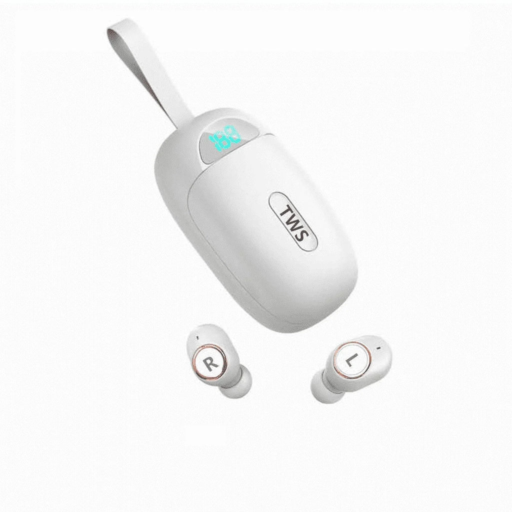 S5 with For 2000mAh Sweatproof Headphones Calls with mini Galaxy Control IPX7 Stereo Charging Deep , Case in-Ear Bass Wireless Duos Touch Sound Bluetooth True Earbuds 5.0 Immersive