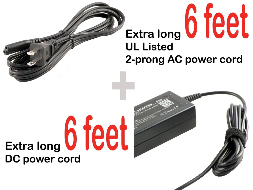 i3558, 15 15 65W 3573, iTEKIRO i3593, 3593, 3565, i5551, i3573, 15 15 3580 5551, Adapter i3555, 15 AC 3558, i3565, 15 3555, 15 for Inspiron