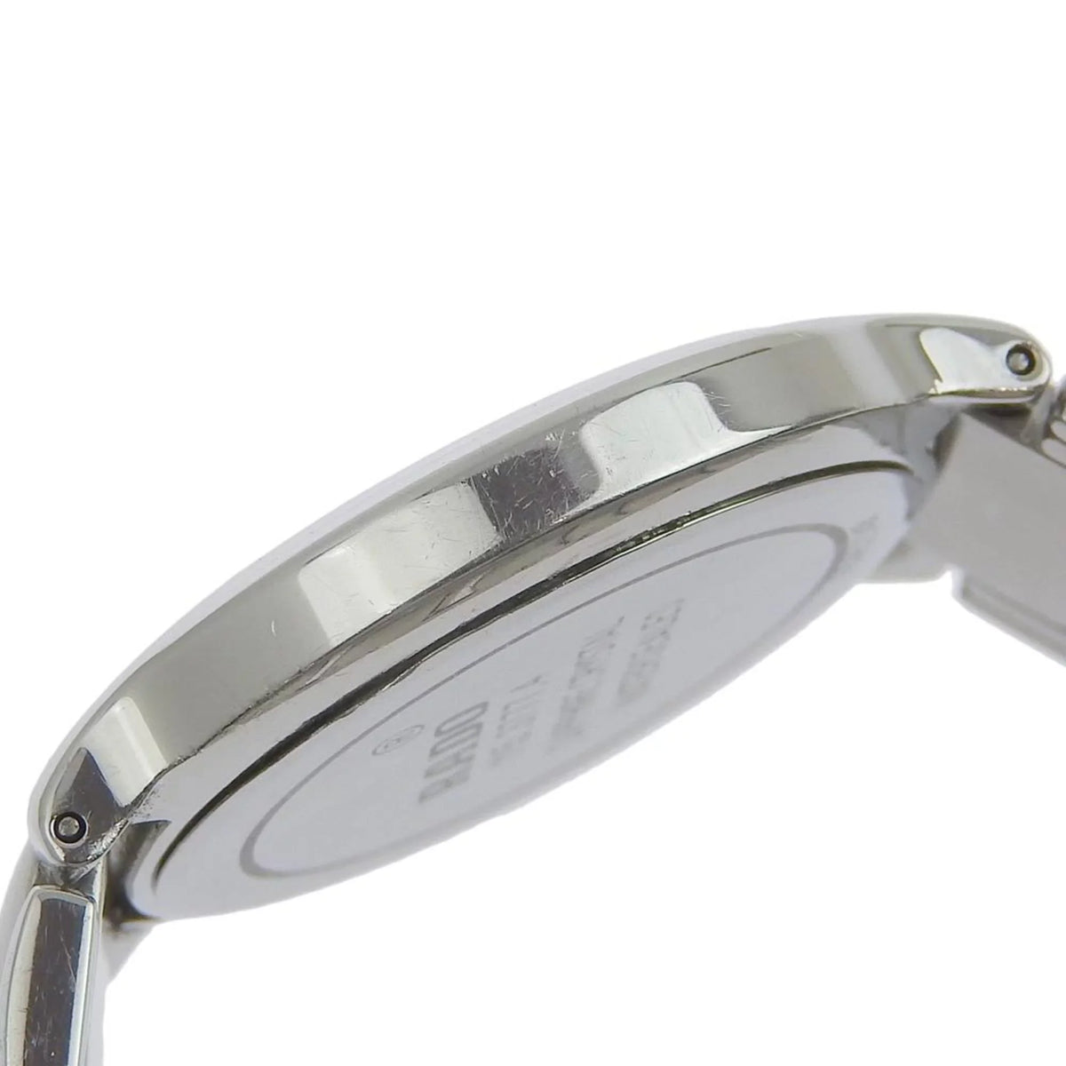 dial Rado black quartz (Good) men's 4 3777 Pre-Owned 115 battery Florence RADO watch