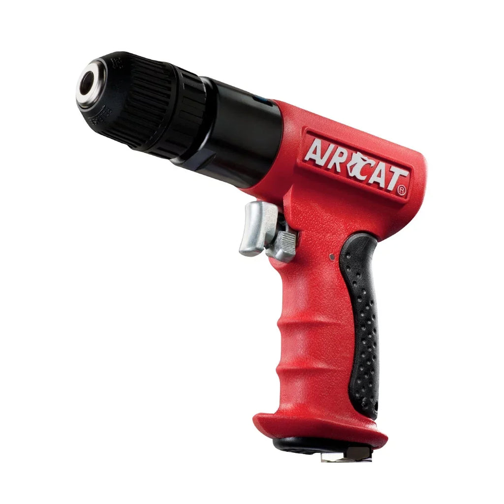 .6 Jacobs RPM Tools 3/8-Inch 4338 Chuck Drill 1,800 Pneumatic HP AIRCAT with Reversible Composite