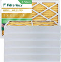Filters Pleated AC Filterbuy 11 MERV (6-Pack) 10x18x4 HVAC Furnace Air