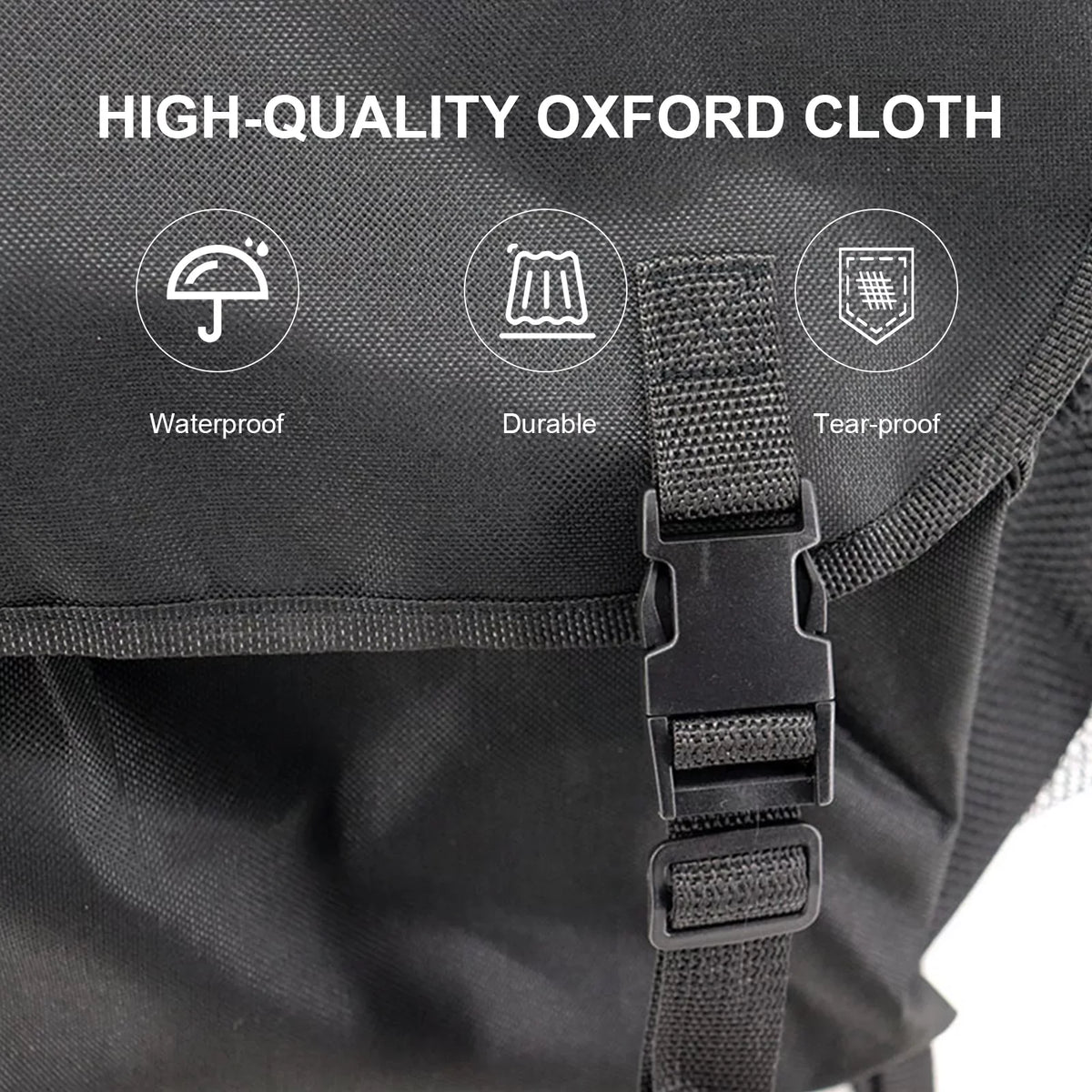 Backpack Multi-Pockets Gear Storage Bag for Organizer Travel Tire Cargo Lixada Spare Camping Car Off-Road Tool