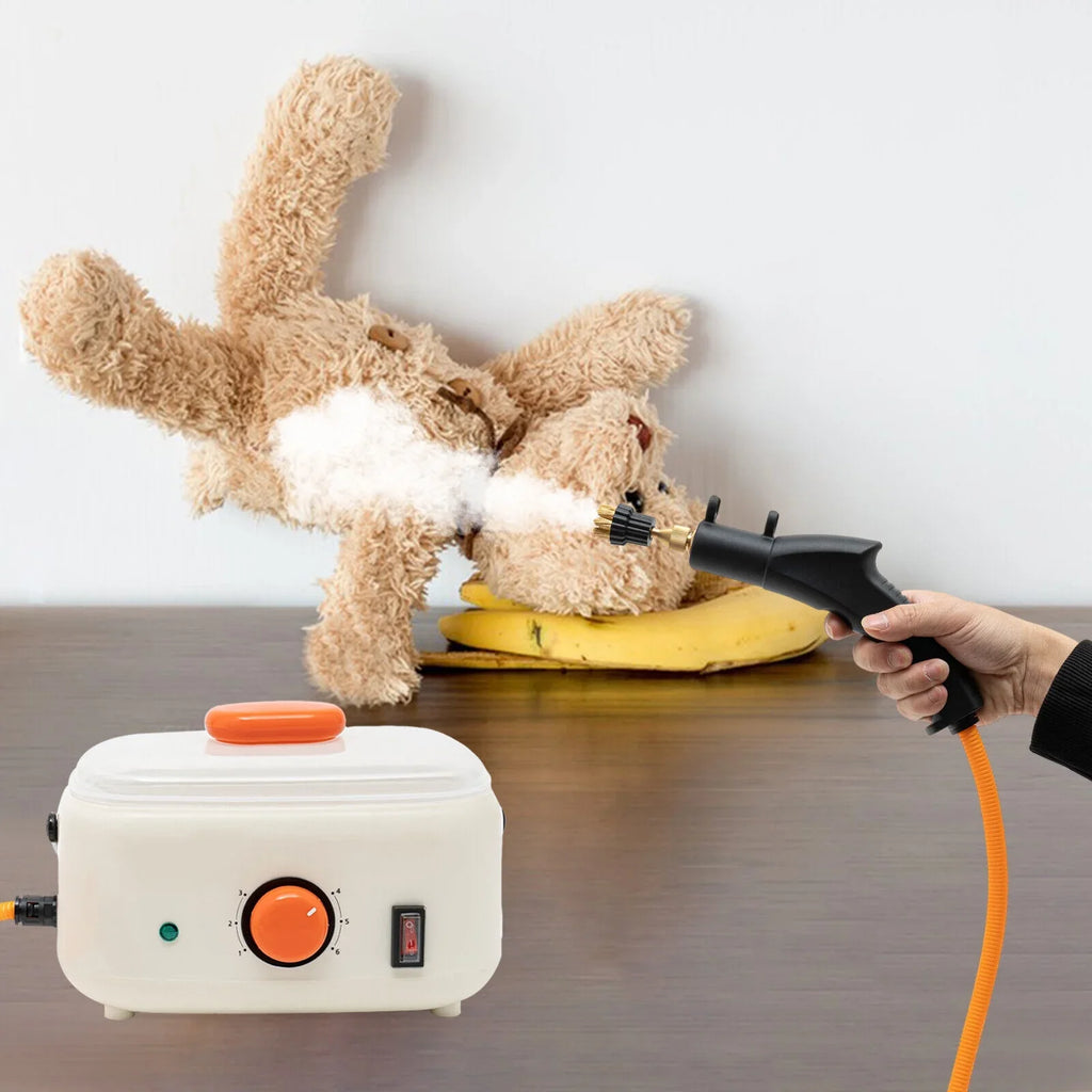 ,≥ Pressure for Cleaner 100℃/212°F Commercial Working Car High 2500W High Steam Hotels, Homes, Cleaning Temp Maintenance Temperature Restaurants, Machine Electric Stores