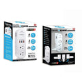 Swivel Power 1 Pc, Plastic 5-15R & Grounding Residential Outlet Multiplier Howell Bell