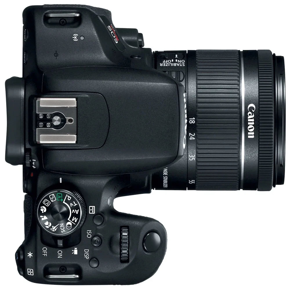 Memory 18-55mm Flash Lens EOS T7i/800D Rebel Kit with Canon & Camera DSLR