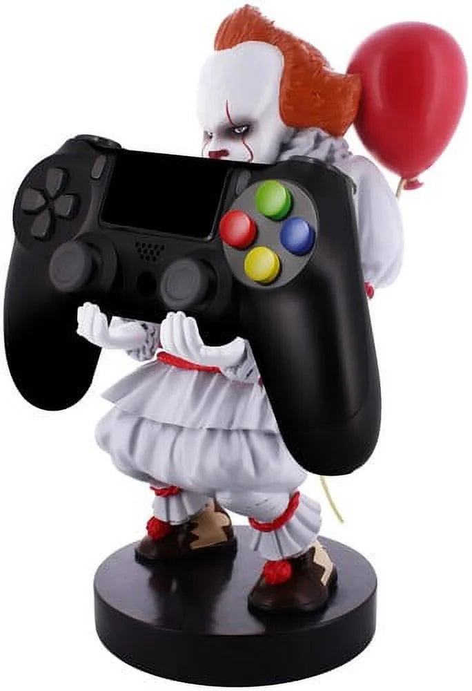 & Gaming: Pennywise IT Device Phone Holder, Cable Guys, Mobile Warner Bros: Gaming Exquisite Stand, Original Controller Figure Licensed -