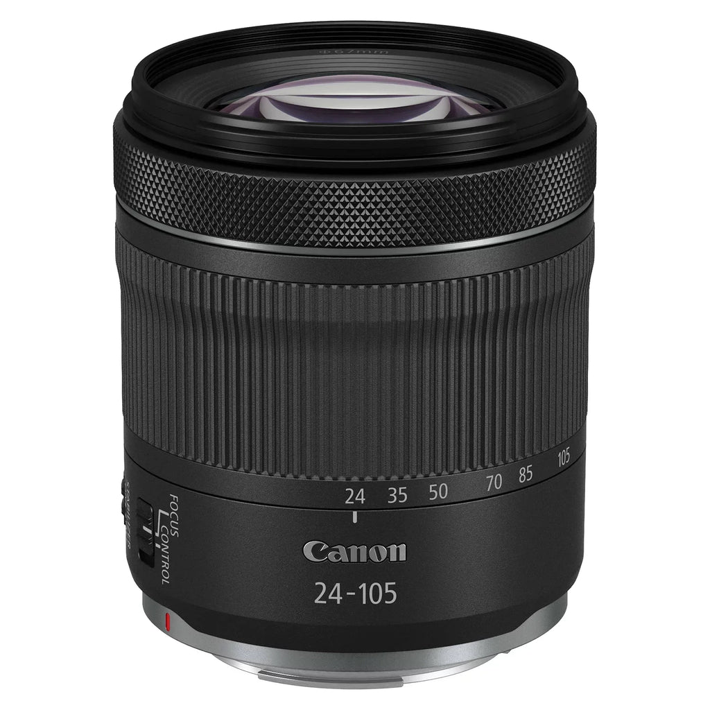 128GB II Lens EOS Mark with Mirrorless + Case Pack Canon 24-105mm + 2 Memory Card + LED Camera R6 + Accessory SanDisk ZeeTech Flash RF