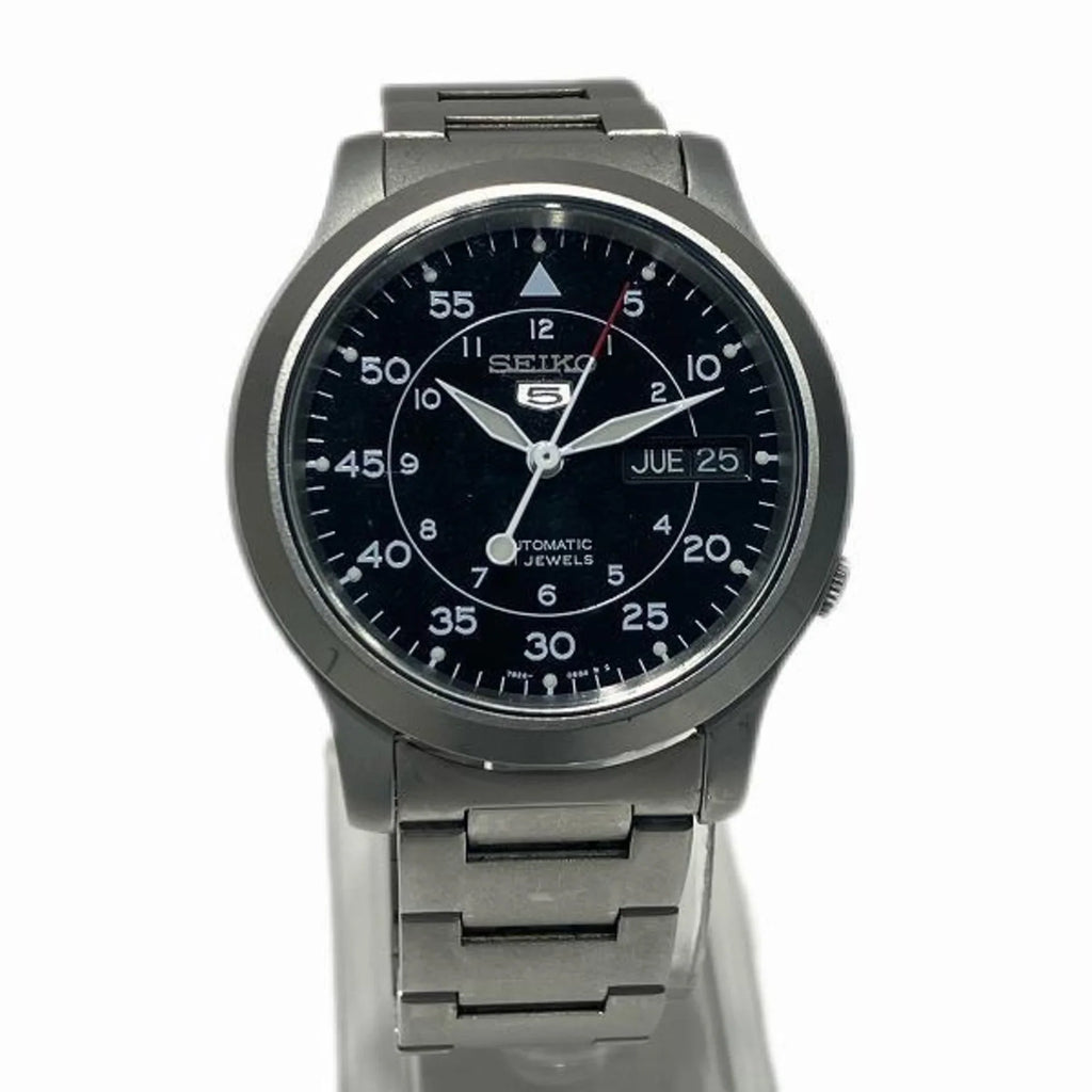 Automatic 21 Seiko Men's (Good) JEWELS 7S26-02J0 Pre-Owned Seiko5 Watch
