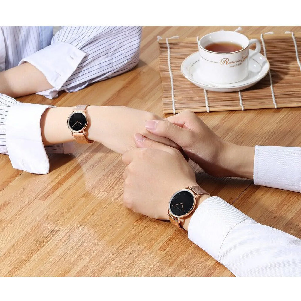 Watch Men Elegant Brand thin Luxury Waterproof Fashion Watch Lover Top Ultra Watches Quartz outfit Rose CHENXI gold Woman Ladies