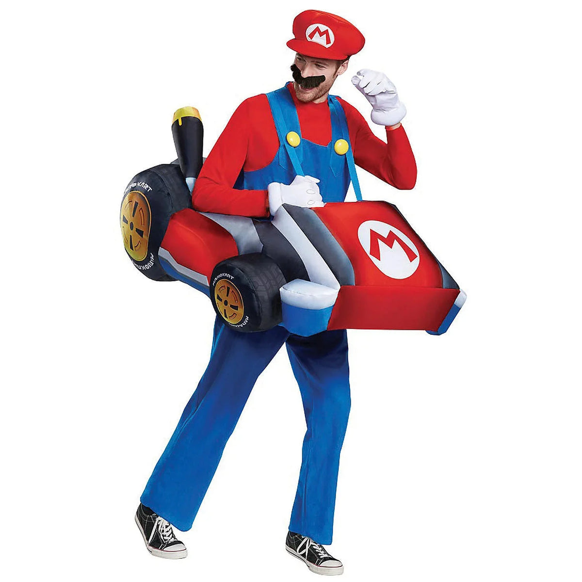 Costume Disguise Super dimension Mens Fits One Most dimension - Mario Inflatable Mario Kart