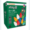 m 32.6 9.9 Lights. - String Sets Lights Stay-lit Platinum Christmas Indoor/exterior C9 LED Each 50 Sylvania ft of / Lights 2 Length