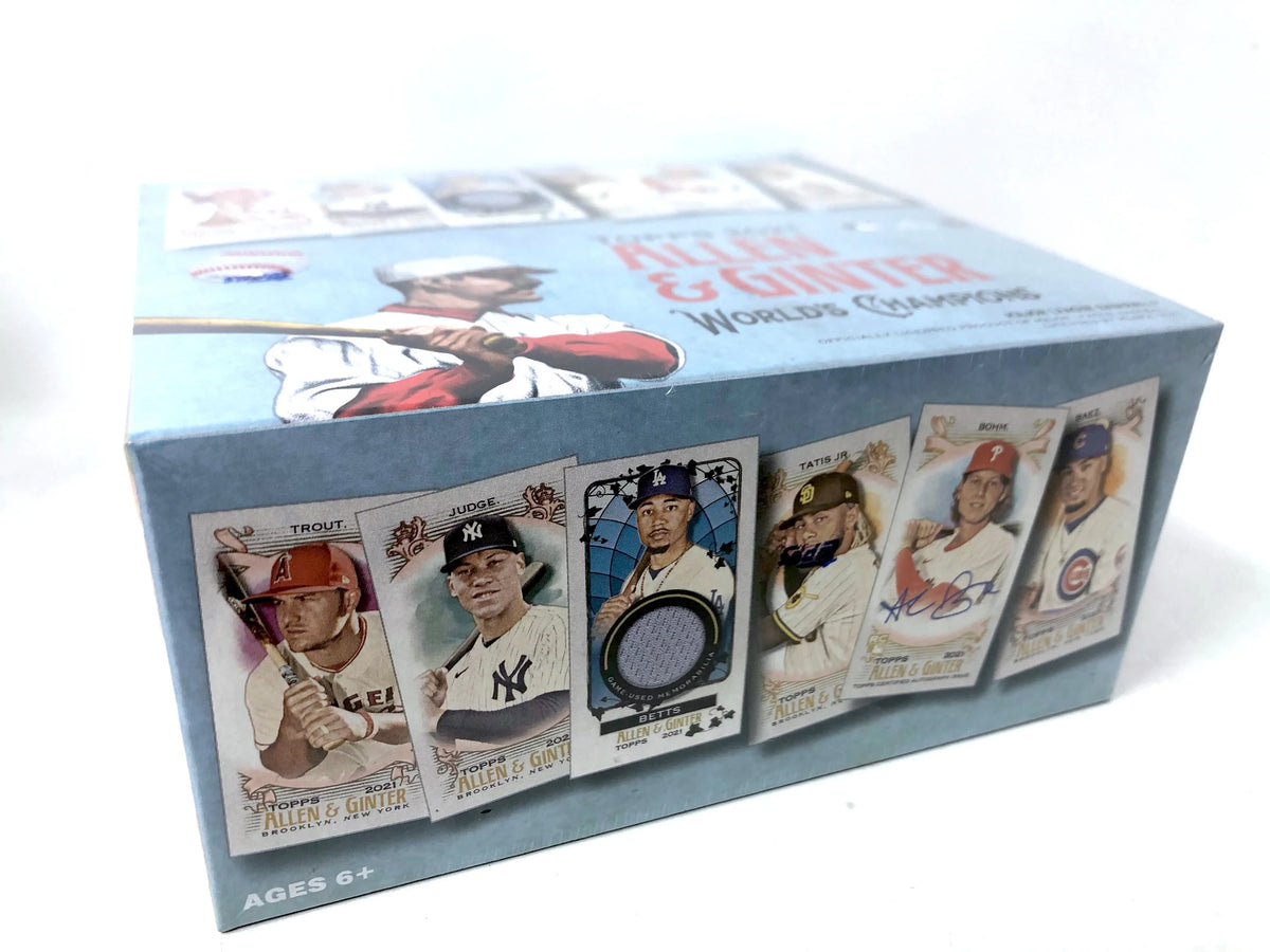 Display Ginter 2021 and Box Topps Retail Allen