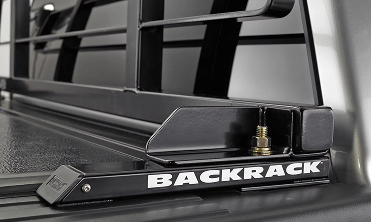 for RealTruck w/ | Ram | Hardware with 2002-2018 1500 Tonneau, No use 40117 Low-Profile Ram BACKRACK Kit 2500/3500; 2002-2024 Compatible Black, | Drill by