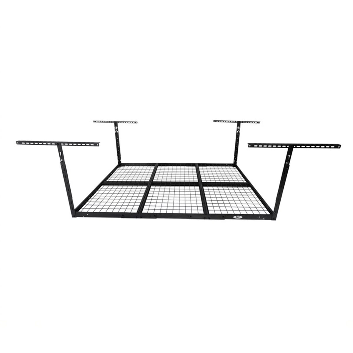 Black Adjustable 72 48 Steel Inch Storage System, CAT Garage Ceiling Rack x