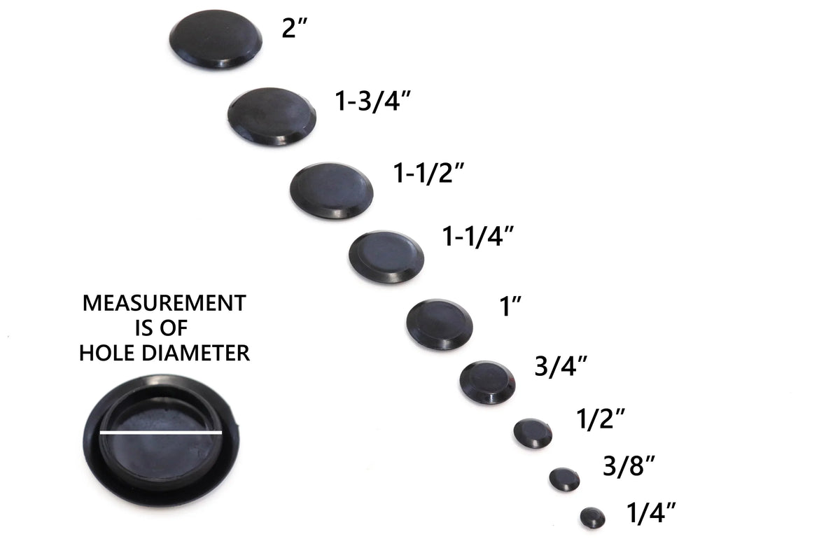 Sizes Inch 1-3/4 Flush Plug Piece Hole 250 Auto Auto 3/8, Red 1/4, for Assortment Holes and 1-1/4, and Assorted 1/2, Black Hound for Body 1-1/2, 2 Mount 3/4, Sheet 1, Metal
