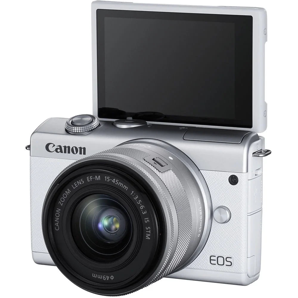 Mirrorless with Canon Lens M200 15-45mm More Camera EOS + (3700C009) Digital