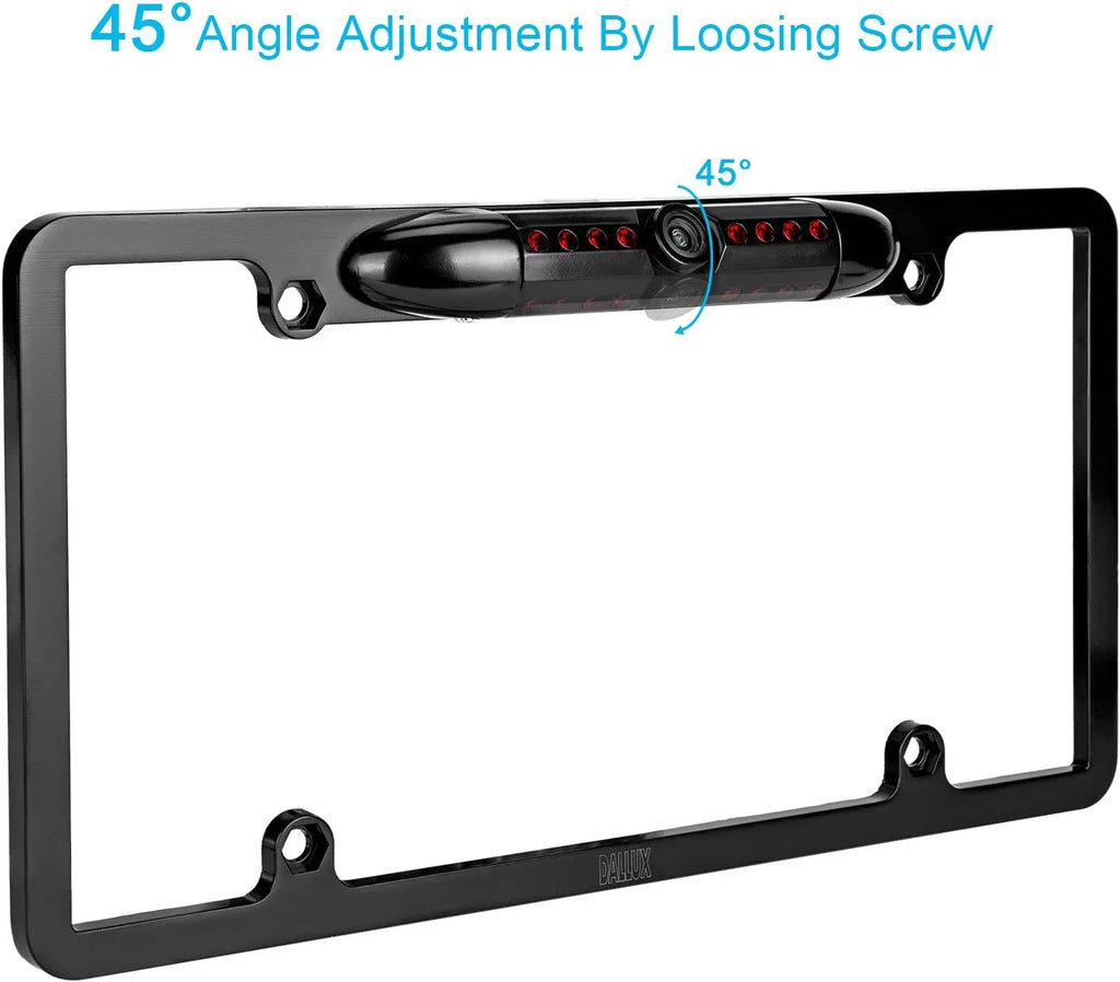 Waterproof DNX773S Plate License for DNX-773S Backup Kenwood Black Rearview Camera