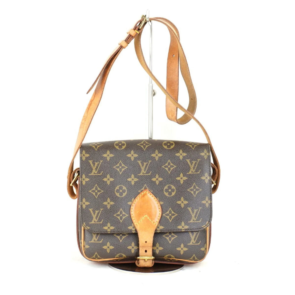 Shoulder Women's Pre-Owned Cartesier MM Canvas (Fair) Monogram Bag M51253