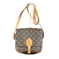 Shoulder Women's Pre-Owned Cartesier MM Canvas (Fair) Monogram Bag M51253