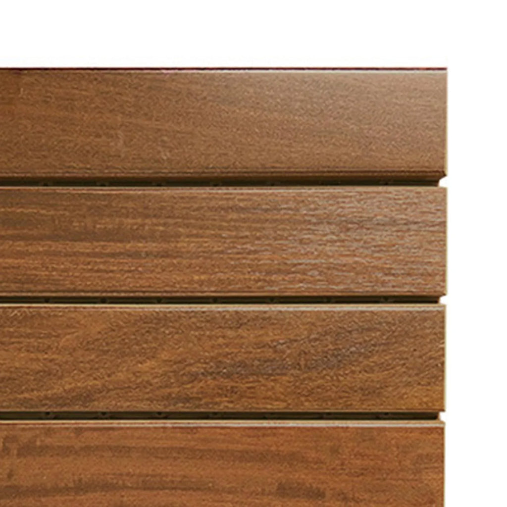 Balcony Garden Indoor Flooring Interlocking Balcony Walkway exterior Interlocking for Deck Outside Puzzle Tiles Wooden Flooring Flooring