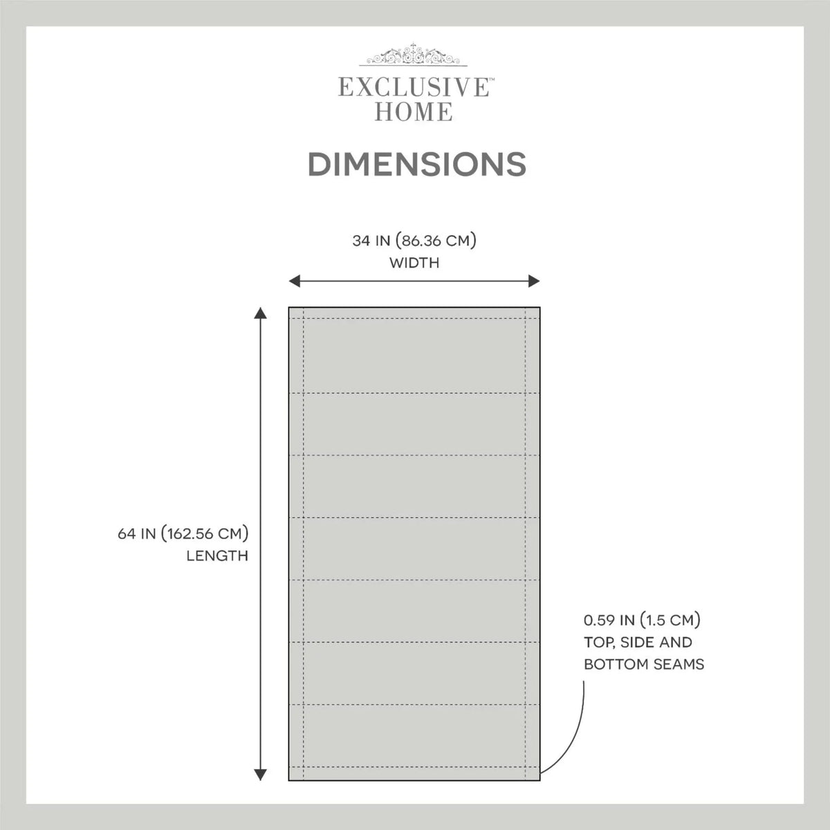 Esme Exclusive Dark Total Grey Shade, Roman 34"x64", Home Blackout