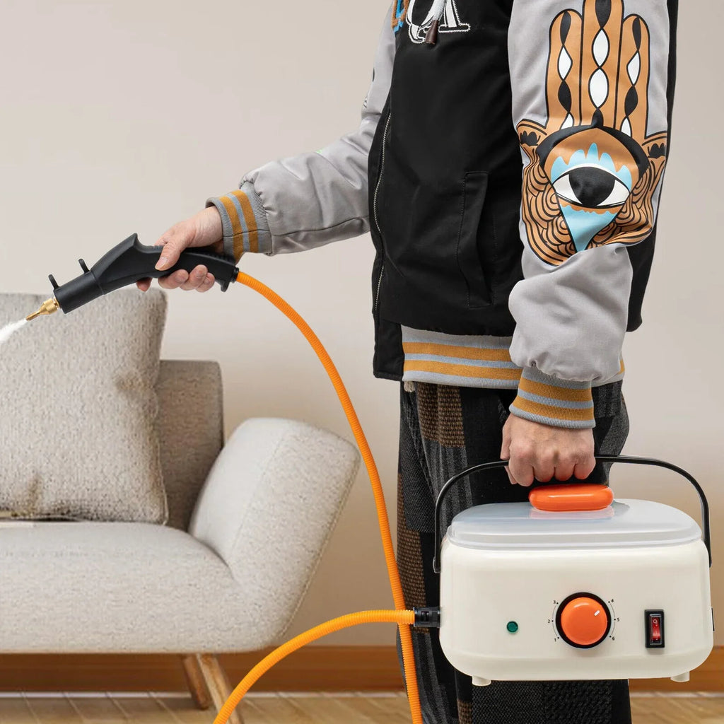 ,≥ Pressure for Cleaner 100℃/212°F Commercial Working Car High 2500W High Steam Hotels, Homes, Cleaning Temp Maintenance Temperature Restaurants, Machine Electric Stores