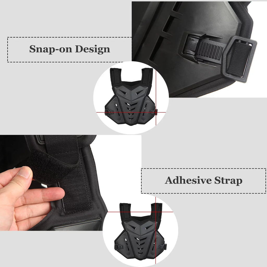 Back Motocross Armor Bike Vest for Protective Riding & Andoer