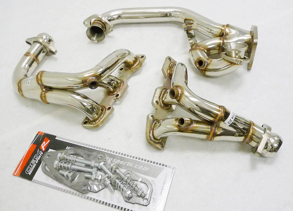 Tube Cougar For to Mercury V6 1995 Contour/ 2.5L Fitment Header Stainless 1999 OBX-RS Long 1999+ Mystique, Mercury