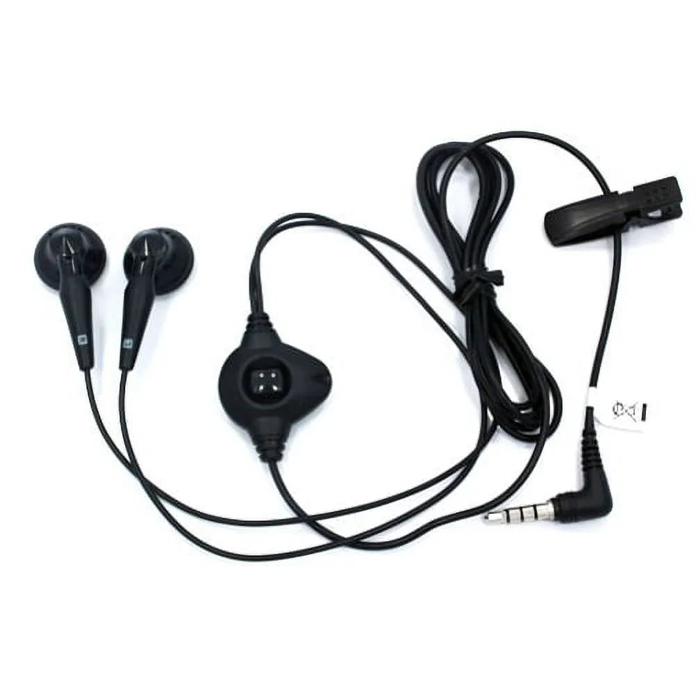 Galaxy Earphones X4 Play, S9, 8 - Moto Motorola G7 w Nokia LG G7 ThinQ Headset S8 X G8 S7 Black L5K 3.5mm Play G6 - for Maxx Edge One, 2 ThinQ, Handsfree Droid Case OEM Leather -